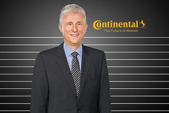 Dr. Andreas Esser, Executive Vice President and Head of Business Unit Commercial Vehicle Tires (Image: Continental AG)